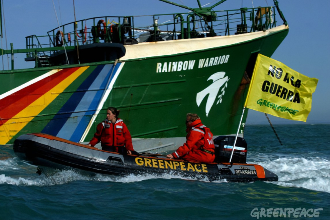 Greenpeace no está de humor para festejos tras medio siglo de activismo