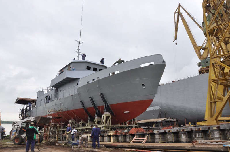 El Astillero Río Santiago volvió a construir y botar un barco tras 9 años de inactividad 