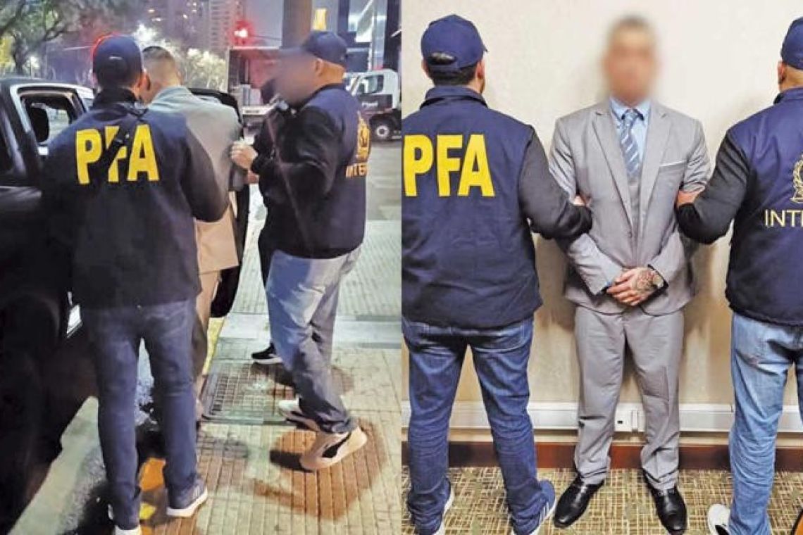 Un narco mexicano entró al país 